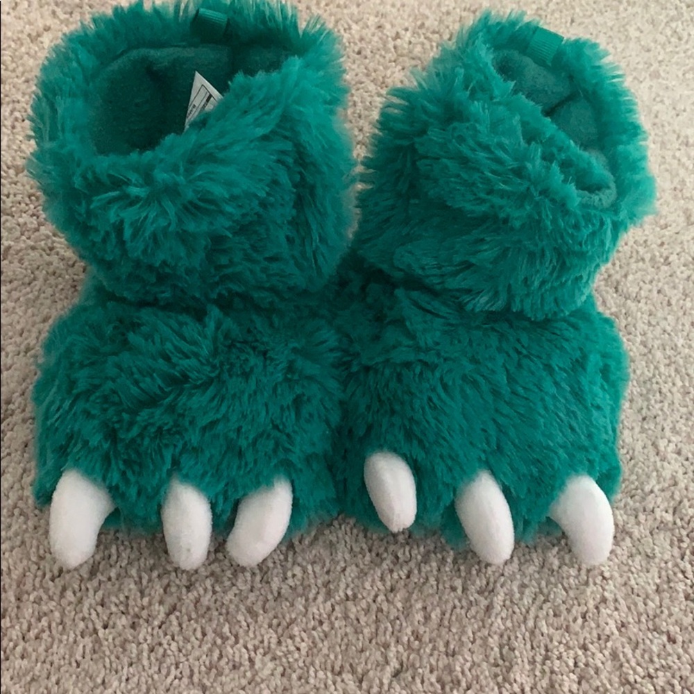 Carters boys monster feet slippers